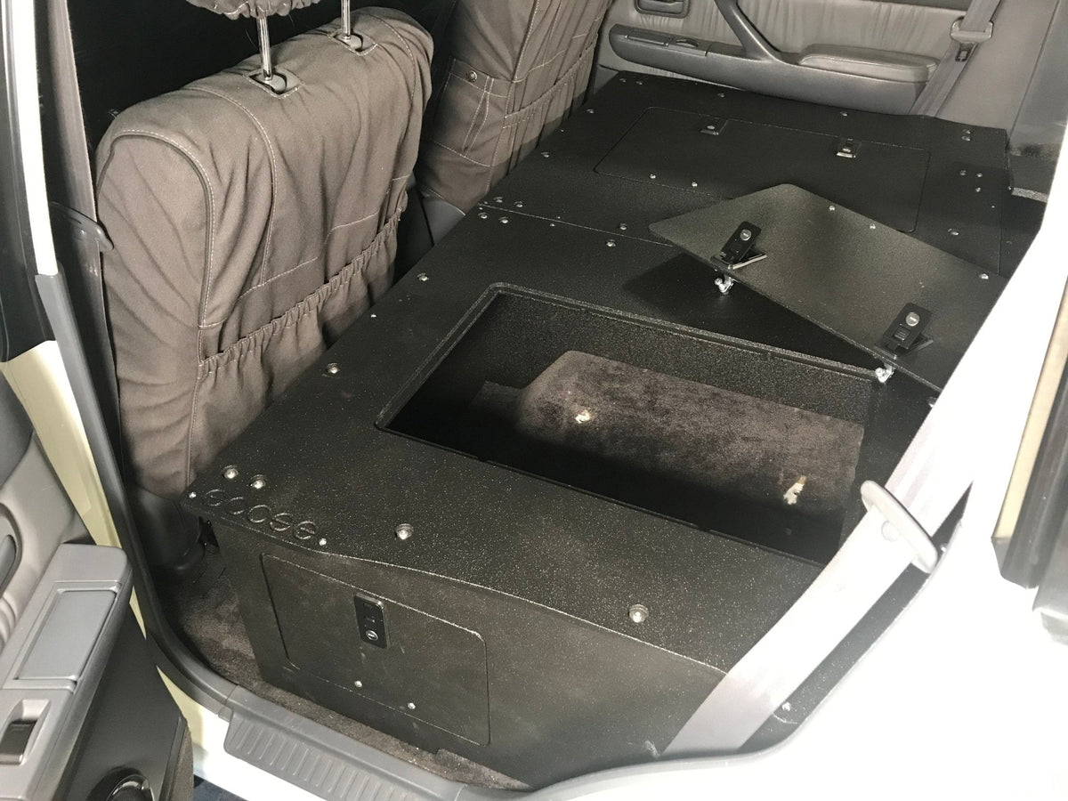 Stealth Sleep and Storage Package for Toyota Land Cruiser 1991-1997 80 Series - 43-3/8" W x 8" H x 40" D