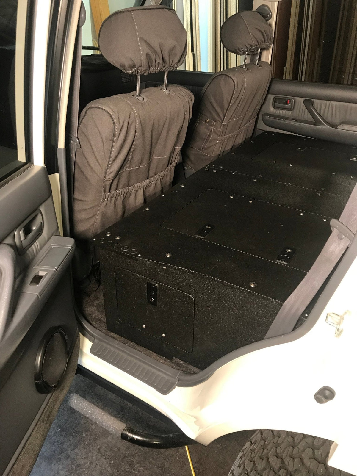 Stealth Sleep and Storage Package for Toyota Land Cruiser 1991-1997 80 Series - 43-3/8" W x 8" H x 40" D