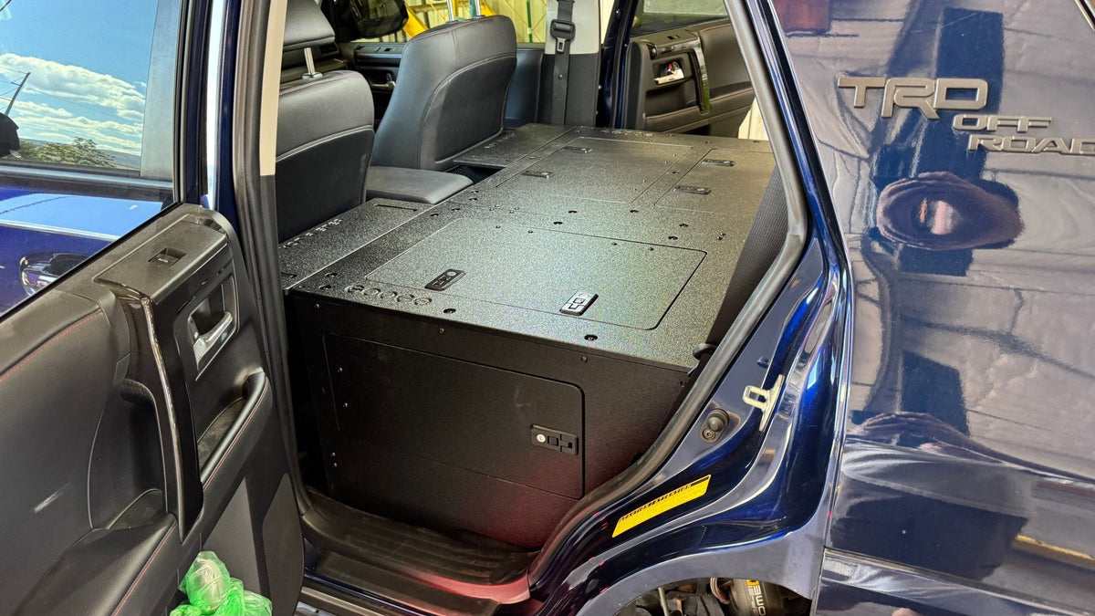 Toyota - 4Runner - 2010-2024 - 5th Gen - Standard - Explore Series - Seat Delete Plate System - Second Row - V2 - 10" Module Based