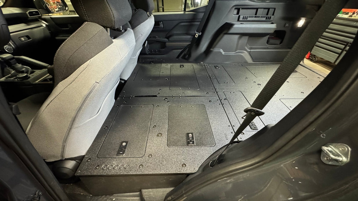 Toyota - 4Runner - 2025-Present - 6th Gen - Explore Series - Seat Delete Plate System - Plate Based - Non-Hybrid - Non-Third Row Vehicles