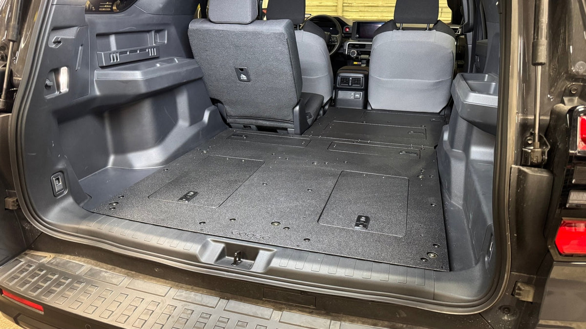 Toyota - 4Runner - 2025-Present - 6th Gen - Explore Series - Seat Delete Plate System - Plate Based - Non-Hybrid - Non-Third Row Vehicles