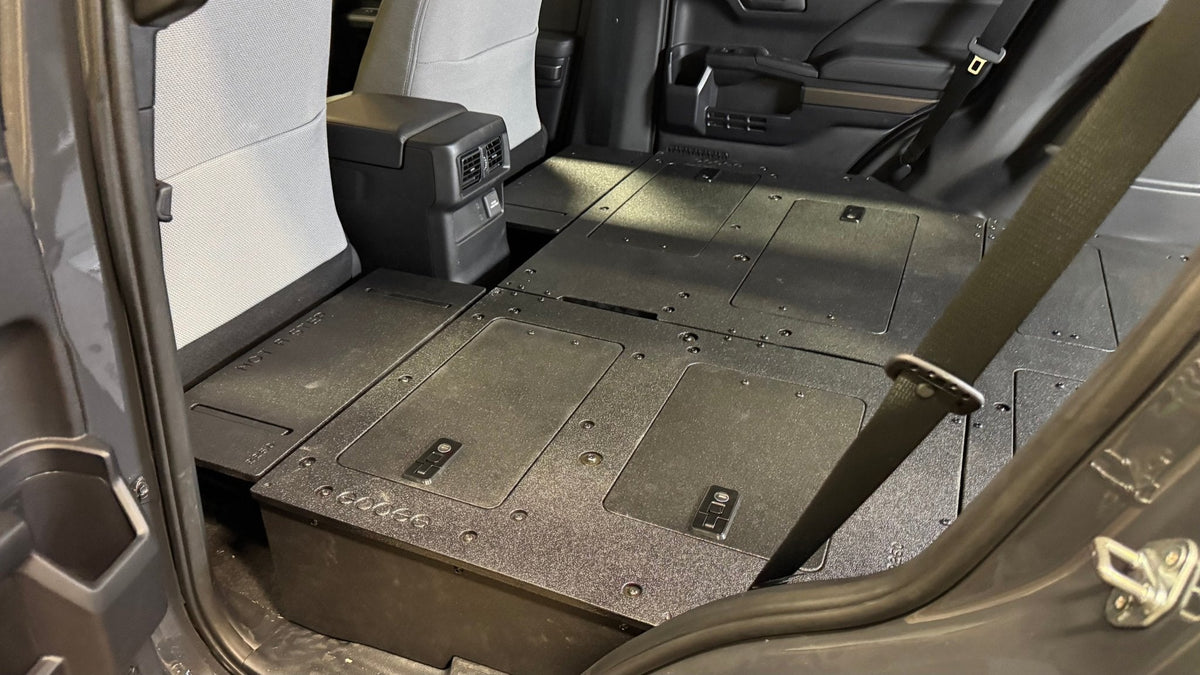 Toyota - 4Runner - 2025-Present - 6th Gen - Explore Series - Seat Delete Plate System - Plate Based - Non-Hybrid - Non-Third Row Vehicles