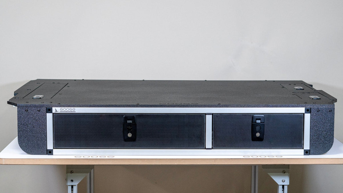 Toyota Land Cruiser 1998-2007 100 Series - Side x Side Drawer Module with Fitted Top Plate