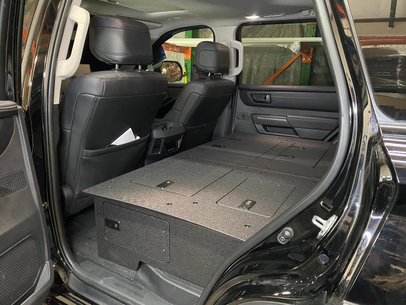 Goose Gear Toyota - Sequoia - 2023-Present - 3rd Gen - Explore Series - Seat Delete Plate System - Stealth Sleep Package