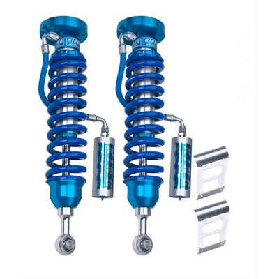 King 2.5 Front Remote Reservoir Coilovers with Adjuster for 05+ Tacoma (6 lug)