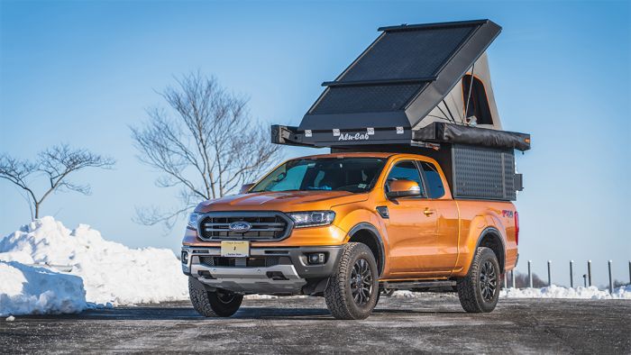 Alu-Cab Canopy Camper for 2019+ Ford Ranger