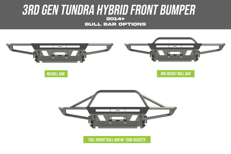 Tundra Hybrid Front Bumper / 2nd Gen / 2014-2021