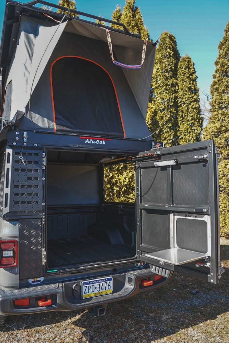 Alu-Cab Canopy Camper for 2019+ Jeep Gladiator JT
