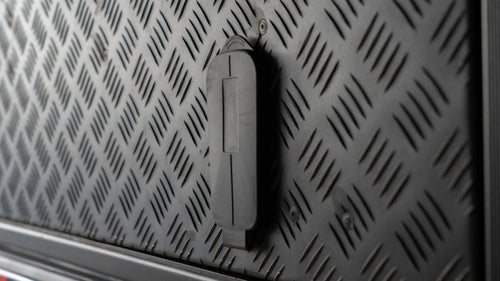 Alu-Cab Push Button Lock Cover
