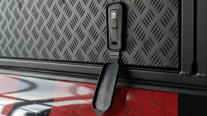 Alu-Cab Push Button Lock Cover