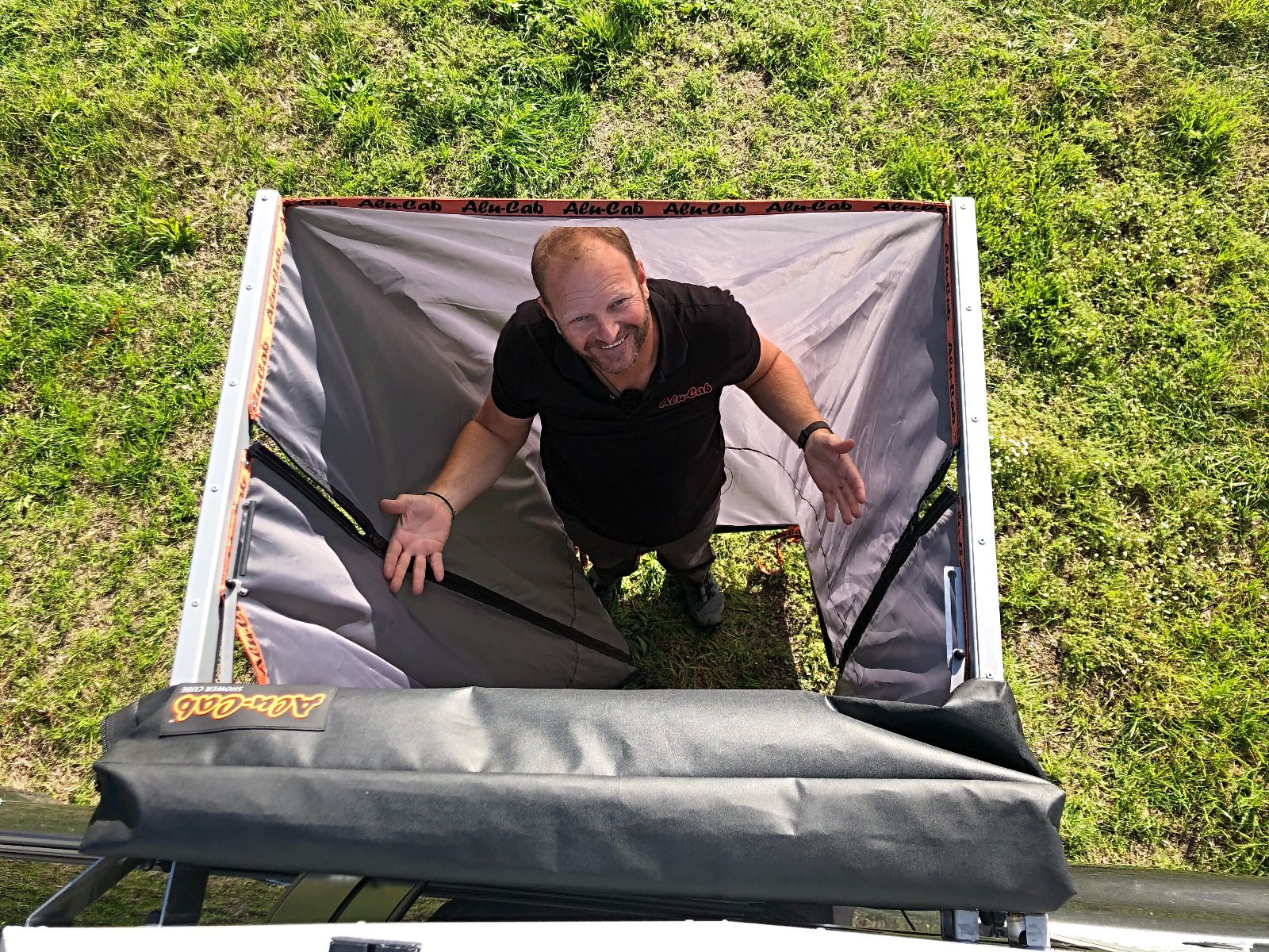 Alu-Cab Shower Cube – Tiny Rig Co