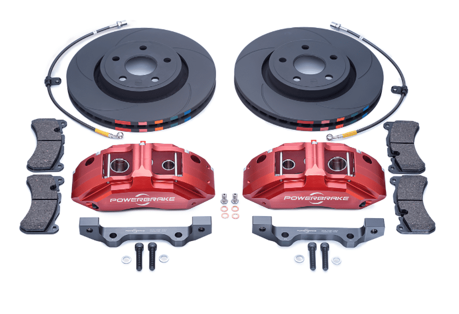 Powerbrake X-Line 4x4 Big Brake Stage-1 for 2010+ Toyota 4-Runner 5th Gen