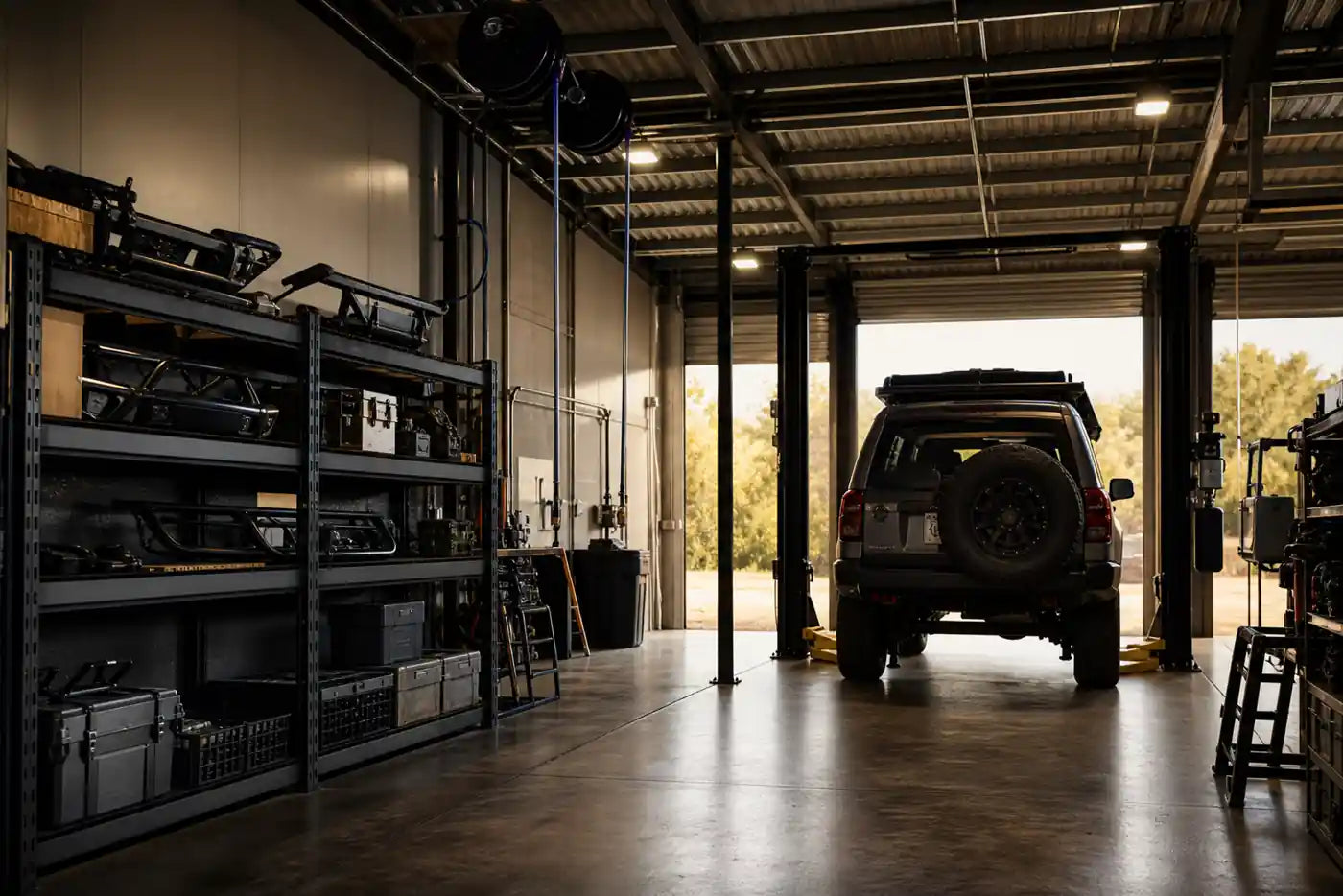 Install bay · Tiny Rig Co